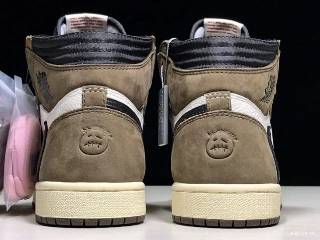 Rep Onekick OG High - Air Scott 'Mocha' x Travis 100 CD4487 Retro Jordan 1 0706